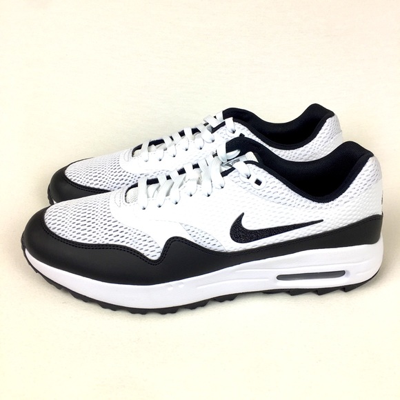 Nike Shoes Nike Air Max Golf Shoes Black White Mens Sz 85 Or 9